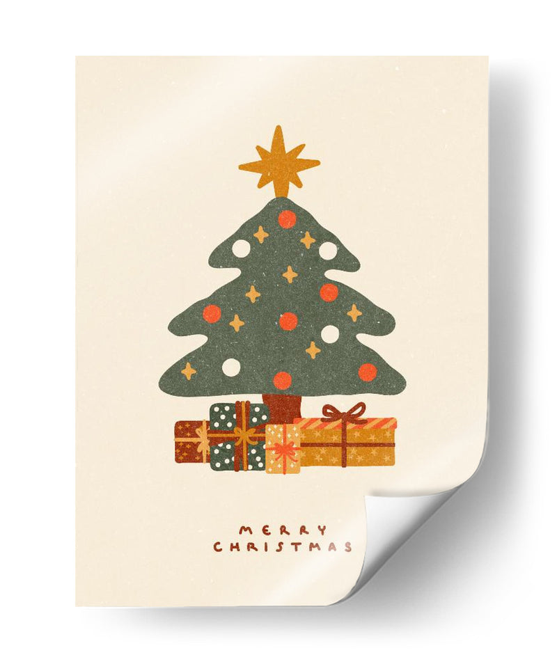 Árbol de Navidad con regalos - NKTN | Cuadro decorativo de Canvas Lab