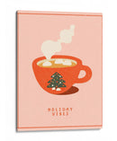 Ambiente festivo. Una taza de chocolate caliente para Navidad - NKTN | Cuadro decorativo de Canvas Lab