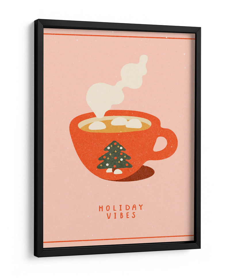 Ambiente festivo. Una taza de chocolate caliente para Navidad - NKTN | Cuadro decorativo de Canvas Lab