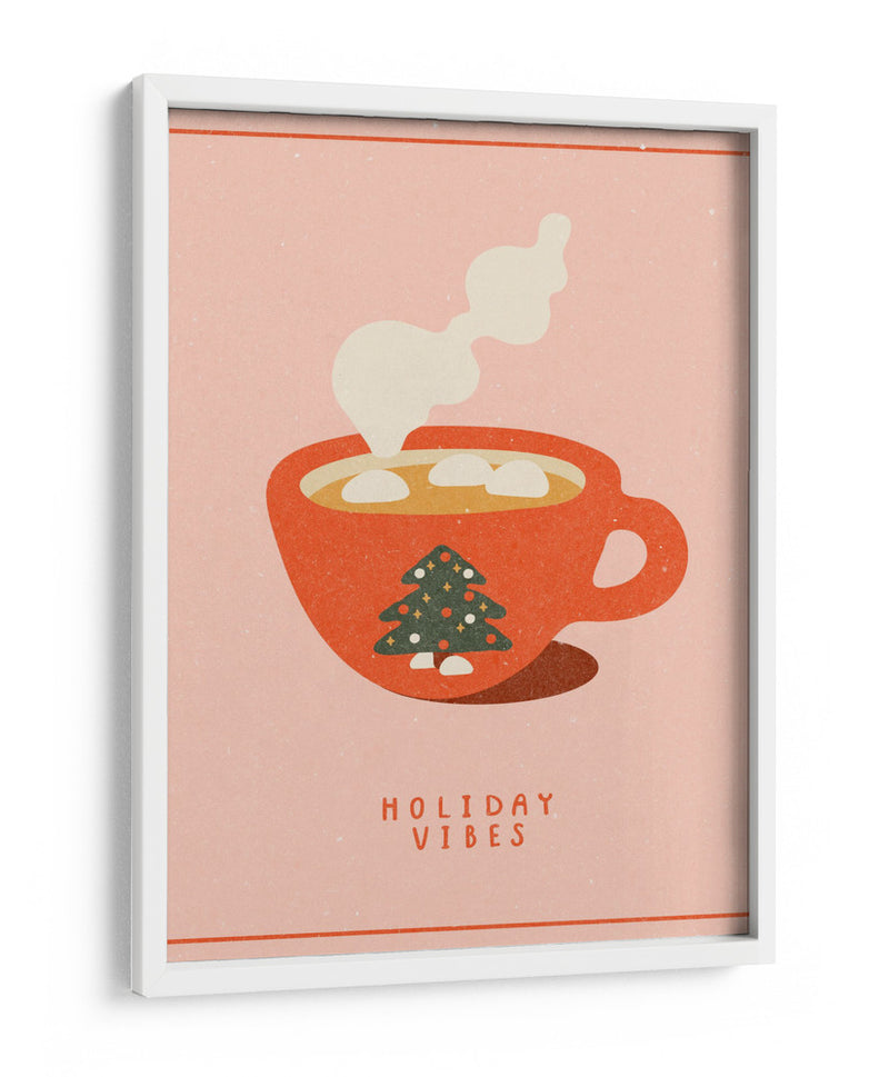 Ambiente festivo. Una taza de chocolate caliente para Navidad - NKTN | Cuadro decorativo de Canvas Lab