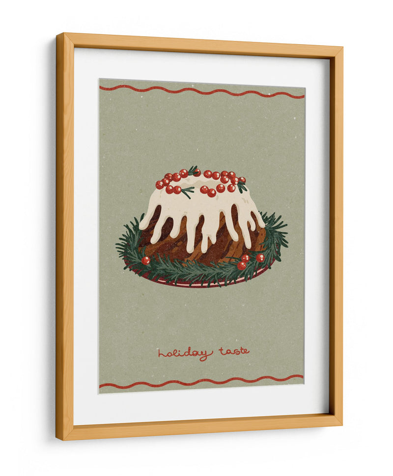 Pastel de Navidad. Sabor Navideño - NKTN | Cuadro decorativo de Canvas Lab