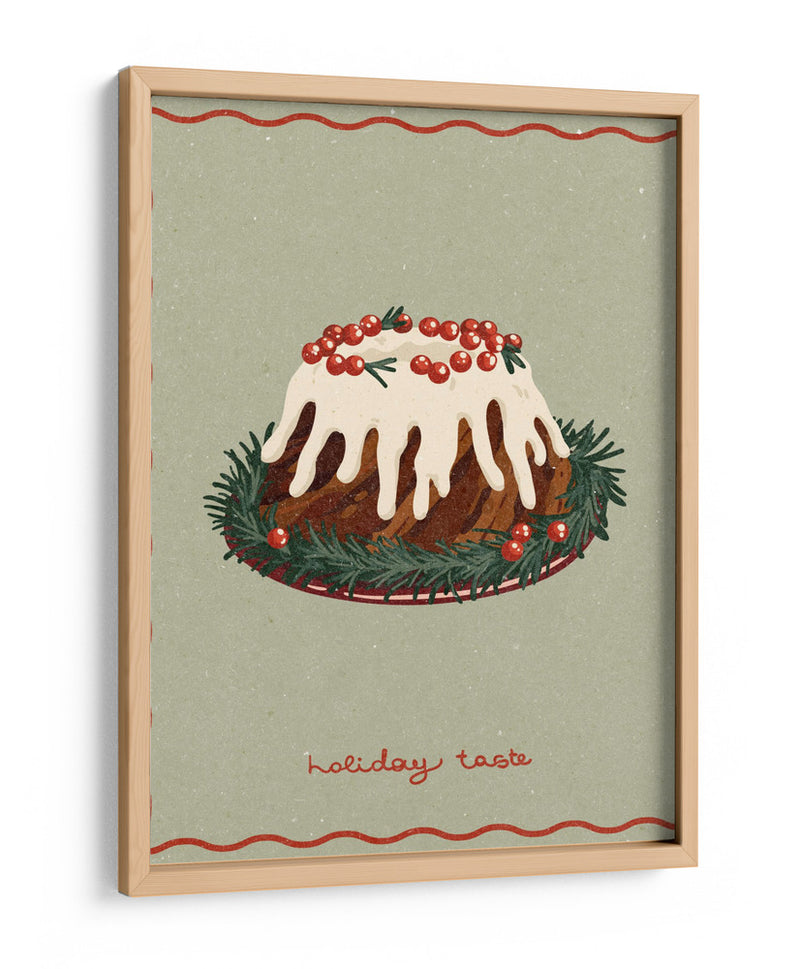 Pastel de Navidad. Sabor Navideño - NKTN | Cuadro decorativo de Canvas Lab
