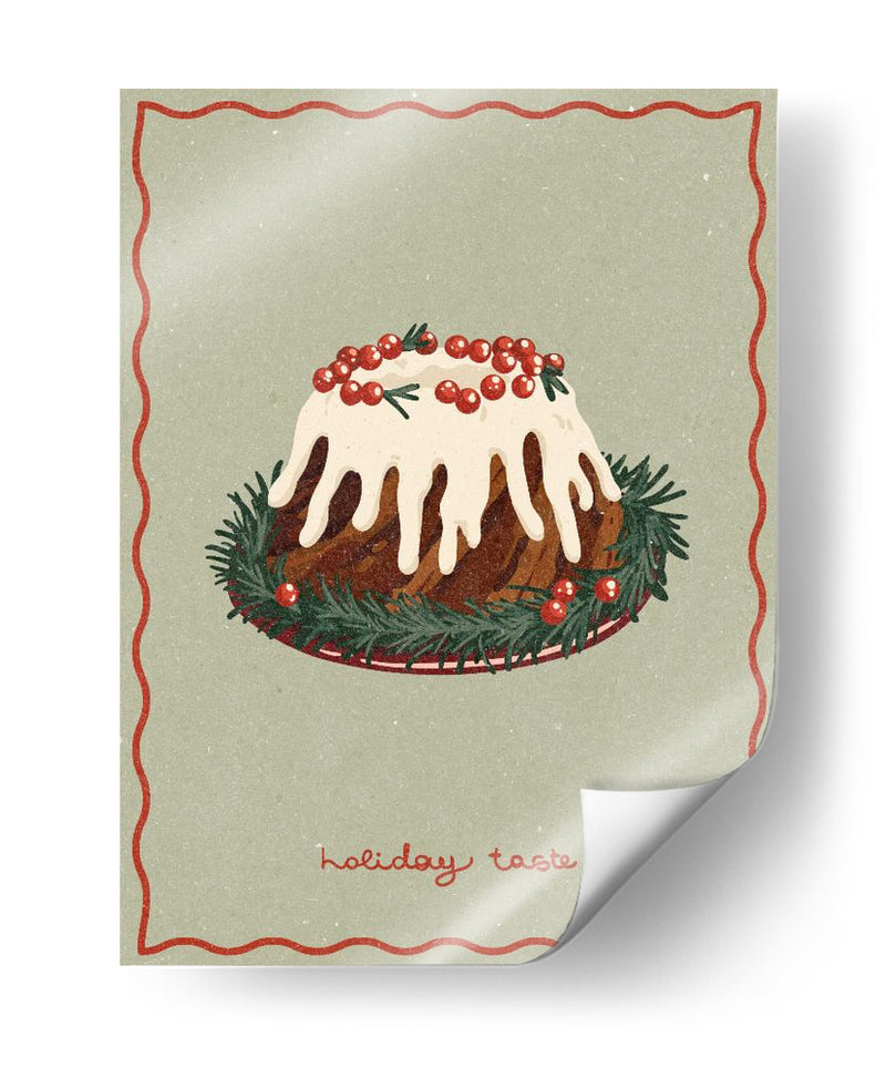 Pastel de Navidad. Sabor Navideño - NKTN | Cuadro decorativo de Canvas Lab