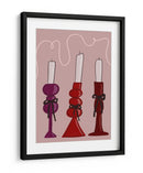 Trío de Velas - Athene Fritsch | Cuadro decorativo de Canvas Lab