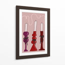 Trío de Velas - Athene Fritsch | Cuadro decorativo de Canvas Lab