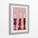 Trío de Velas - Athene Fritsch | Cuadro decorativo de Canvas Lab