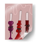 Trío de Velas - Athene Fritsch | Cuadro decorativo de Canvas Lab