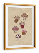 Galletas de bellota y champiñones - Rosana Laiz Blursbyai | Cuadro decorativo de Canvas Lab