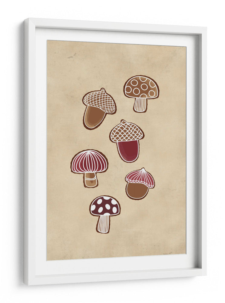 Galletas de bellota y champiñones - Rosana Laiz Blursbyai | Cuadro decorativo de Canvas Lab