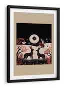 Scandi Folk y Prendas de Punto: Folklore Holiday 3 - casa cartissi | Cuadro decorativo de Canvas Lab