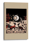 Scandi Folk and Knitwear: Folklore Holiday 2 - casa cartissi | Cuadro decorativo de Canvas Lab