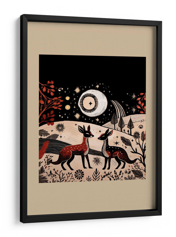 Scandi Folk and Knitwear: Folklore Holiday 2 - casa cartissi | Cuadro decorativo de Canvas Lab