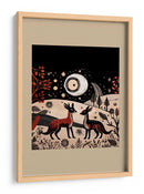 Scandi Folk and Knitwear: Folklore Holiday 2 - casa cartissi | Cuadro decorativo de Canvas Lab