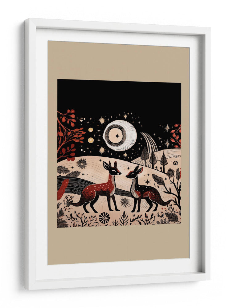 Scandi Folk and Knitwear: Folklore Holiday 2 - casa cartissi | Cuadro decorativo de Canvas Lab