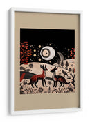 Scandi Folk and Knitwear: Folklore Holiday 2 - casa cartissi | Cuadro decorativo de Canvas Lab