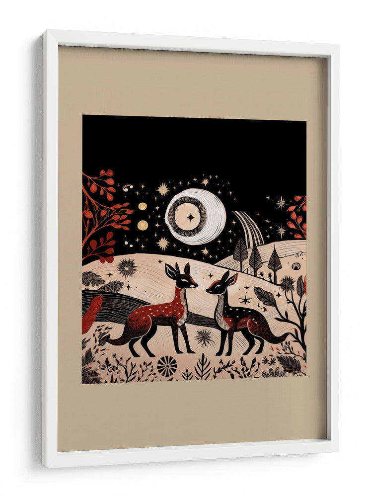 Scandi Folk and Knitwear: Folklore Holiday 2 - casa cartissi | Cuadro decorativo de Canvas Lab