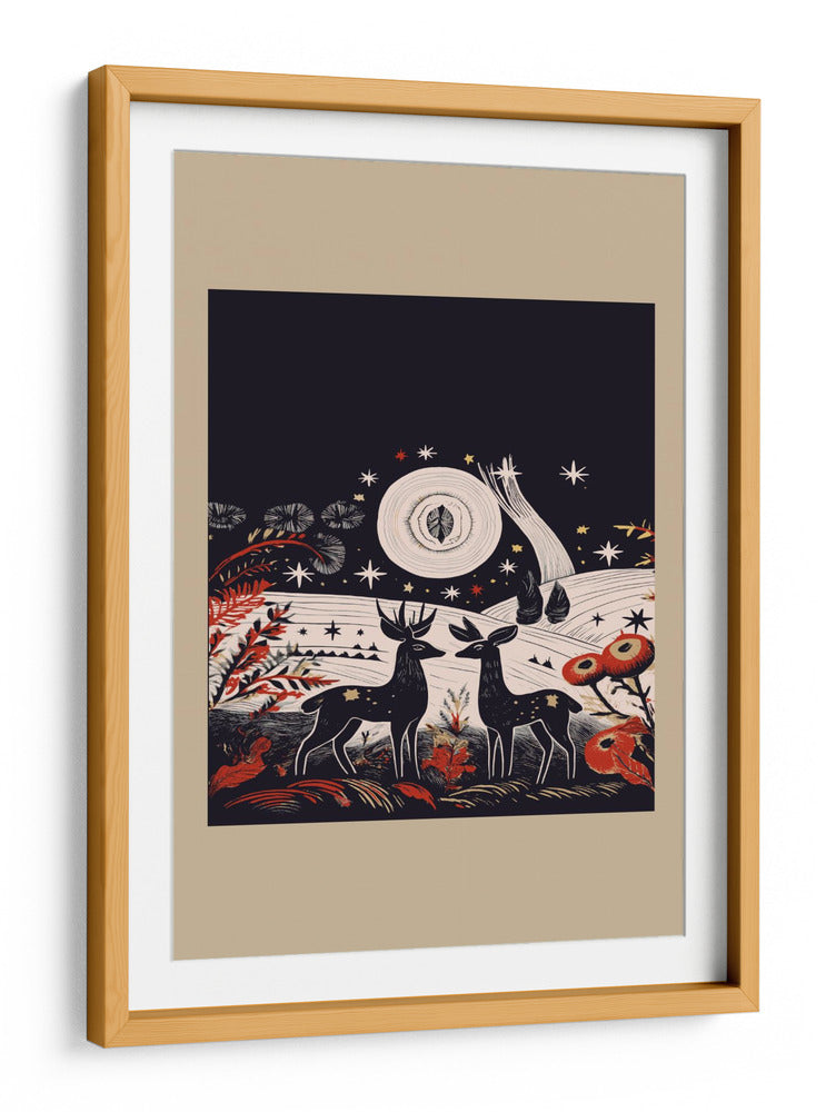 Scandi Folk and Knitwear: Folklore Holiday 1 - casa cartissi | Cuadro decorativo de Canvas Lab