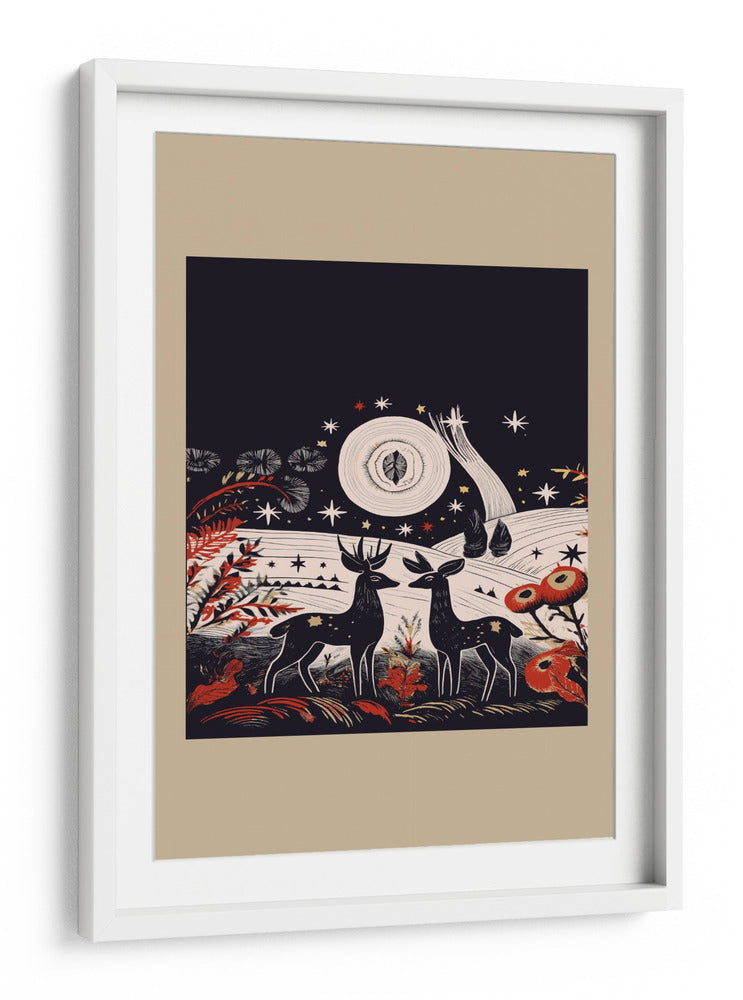 Scandi Folk and Knitwear: Folklore Holiday 1 - casa cartissi | Cuadro decorativo de Canvas Lab