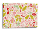 Maravilloso estampado ditsy de alegría festiva rosa - Annick | Cuadro decorativo de Canvas Lab
