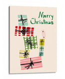 Pila tambaleante de regalos de Navidad - Annick | Cuadro decorativo de Canvas Lab