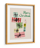 Pila tambaleante de regalos de Navidad - Annick | Cuadro decorativo de Canvas Lab