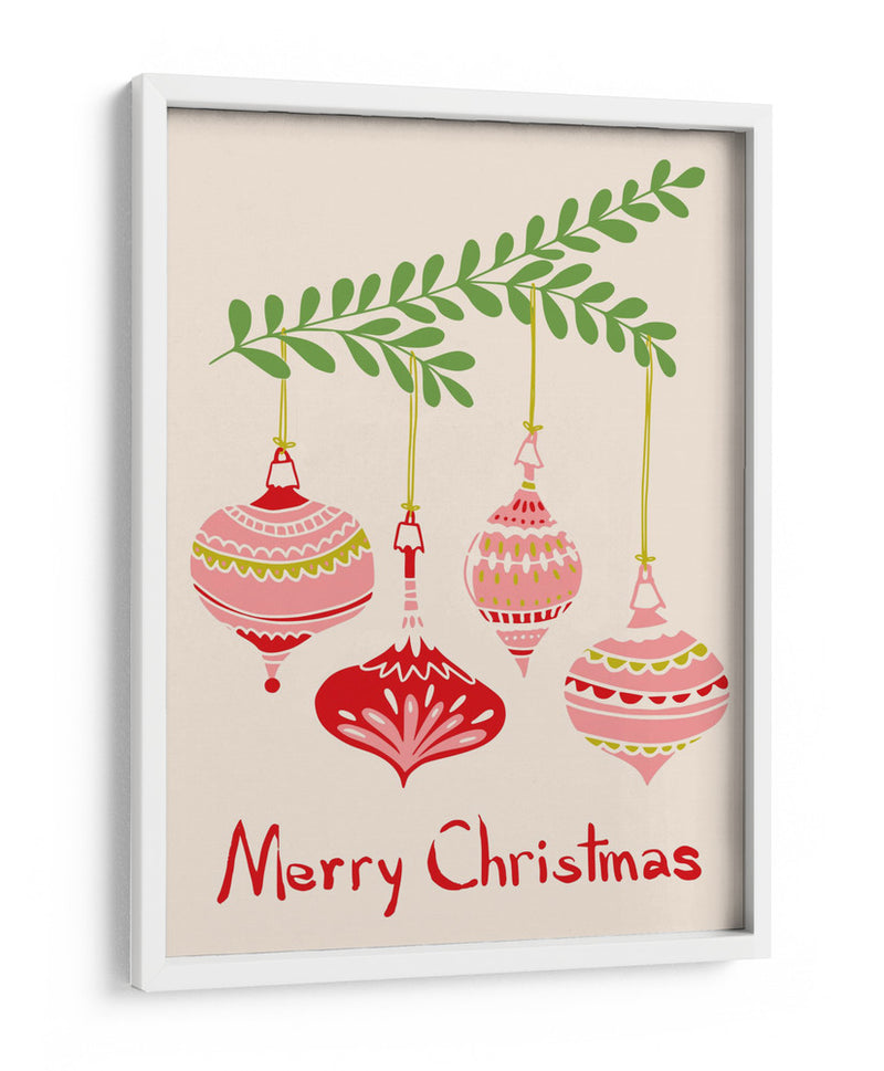 Alegres pequeñas bolas de Navidad - Annick | Cuadro decorativo de Canvas Lab