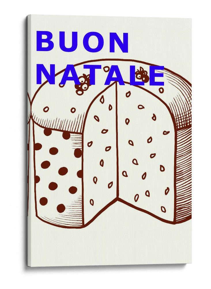 Lazos y adornos: Buon Natale - cartissi | Cuadro decorativo de Canvas Lab
