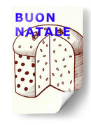 Lazos y adornos: Buon Natale - cartissi | Cuadro decorativo de Canvas Lab