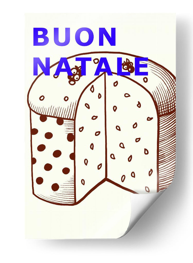 Lazos y adornos: Buon Natale - cartissi | Cuadro decorativo de Canvas Lab