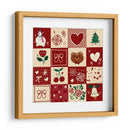 Patrón de Navidad - sucidraw | Cuadro decorativo de Canvas Lab