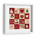 Patrón de Navidad - sucidraw | Cuadro decorativo de Canvas Lab