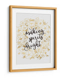 Alegrando el espíritu con flores doradas - Rosana Laiz Blursbyai | Cuadro decorativo de Canvas Lab