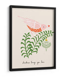 La Navidad te trae amor, Pájaro - Annick | Cuadro decorativo de Canvas Lab