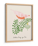 La Navidad te trae amor, Pájaro - Annick | Cuadro decorativo de Canvas Lab