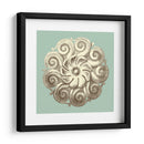 Celadon Y Mocha Rosette I - Vision Studio | Cuadro decorativo de Canvas Lab