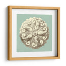 Celadon Y Mocha Rosette Ii - Vision Studio | Cuadro decorativo de Canvas Lab