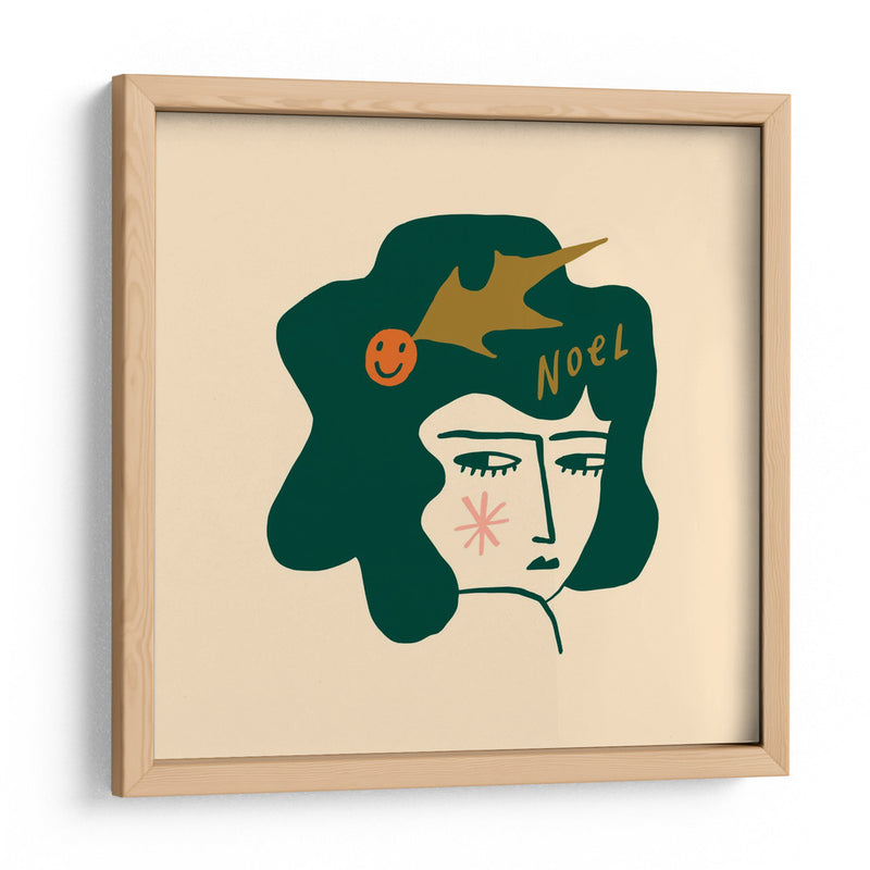 Feliz Navidad No.12 - Treechild | Cuadro decorativo de Canvas Lab