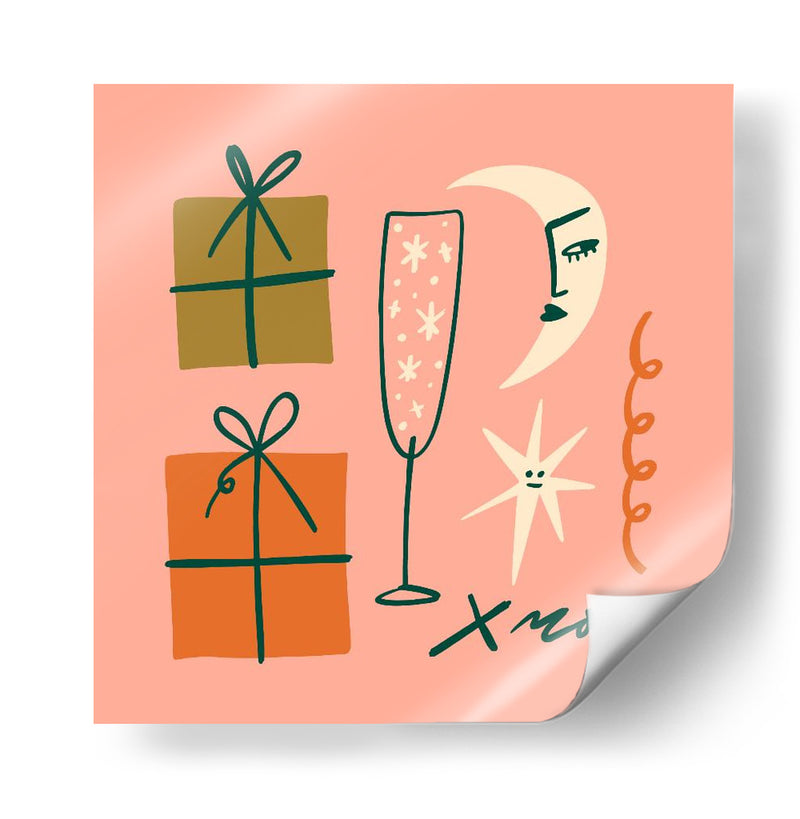 Feliz Navidad No.11 - Treechild | Cuadro decorativo de Canvas Lab