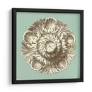 Celadon Y Mocha Rosette Iii - Vision Studio | Cuadro decorativo de Canvas Lab