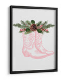 Botas vaqueras festivas - Rosa - Jolly and Dash | Cuadro decorativo de Canvas Lab