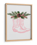 Botas vaqueras festivas - Rosa - Jolly and Dash | Cuadro decorativo de Canvas Lab