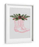 Botas vaqueras festivas - Rosa - Jolly and Dash | Cuadro decorativo de Canvas Lab