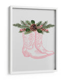 Botas vaqueras festivas - Rosa - Jolly and Dash | Cuadro decorativo de Canvas Lab