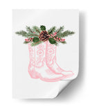 Botas vaqueras festivas - Rosa - Jolly and Dash | Cuadro decorativo de Canvas Lab