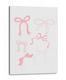 Seis Lazos - Rosado - Jolly and Dash | Cuadro decorativo de Canvas Lab