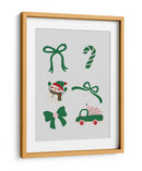 Lindo Conjunto de Lazos Navideños - Verde - Jolly and Dash | Cuadro decorativo de Canvas Lab