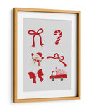 Conjunto de Lazo de Navidad Bonito - Rojo - Jolly and Dash | Cuadro decorativo de Canvas Lab