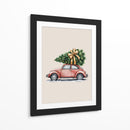 Conduciendo a Casa por Navidad II - Andreas Magnusson | Cuadro decorativo de Canvas Lab