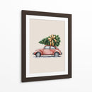 Conduciendo a Casa por Navidad II - Andreas Magnusson | Cuadro decorativo de Canvas Lab
