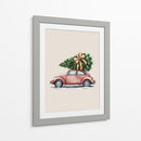 Conduciendo a Casa por Navidad II - Andreas Magnusson | Cuadro decorativo de Canvas Lab